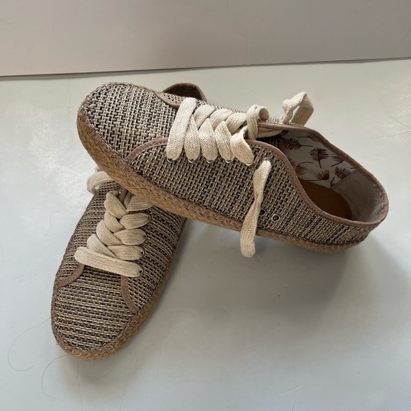 EMU Australia Agonis Mac Espadrille Knit Cotton Jute Gum Sole Coconut W10 - Picture 14 of 14